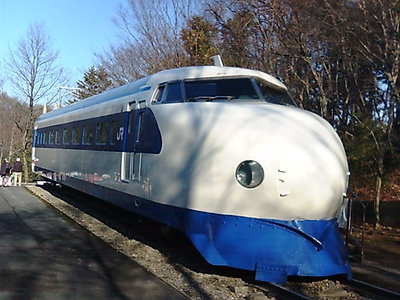 青梅鉄道公園の０系新幹線